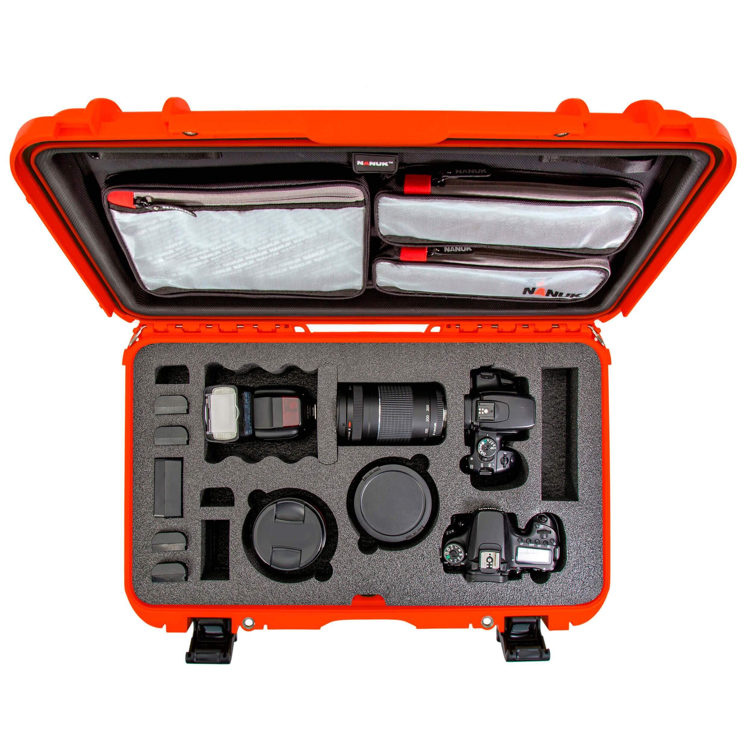 Valise pour appareil photo Nanuk 935 2 bodies DSLR 3/3