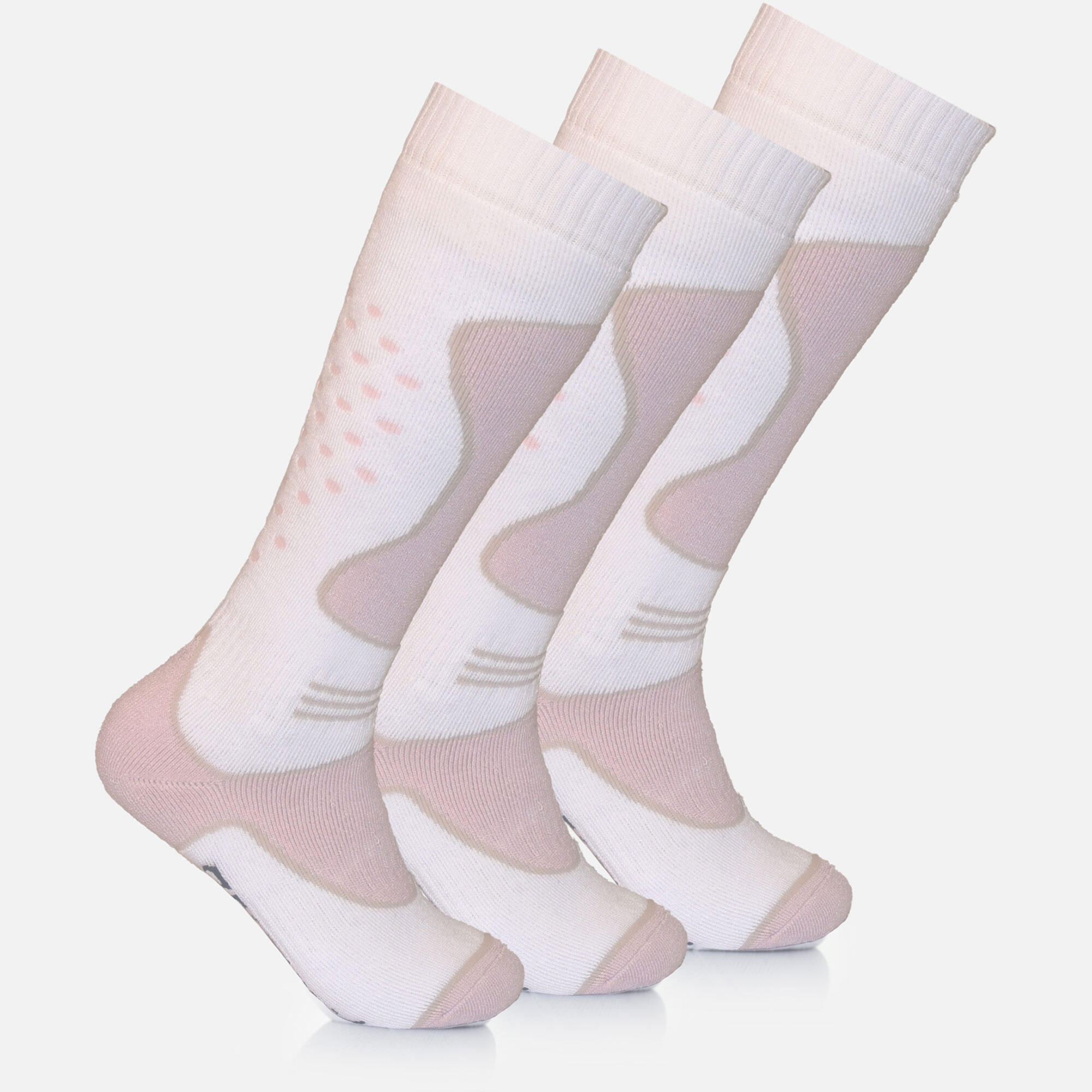 Pro Tech Plus 3pk Sock Ice Lilac 2/4
