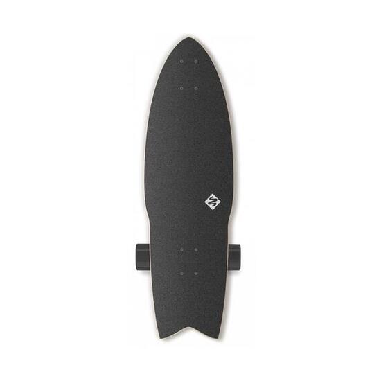 Longboard - Skateboard - Junior - Shark Attack - Blanc