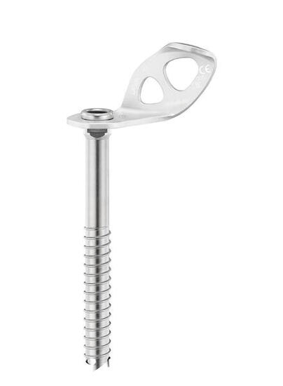 Eispickel Petzl Laser 17 cm gehärteter Stahl ergonomisch kompakt für Eisklettern