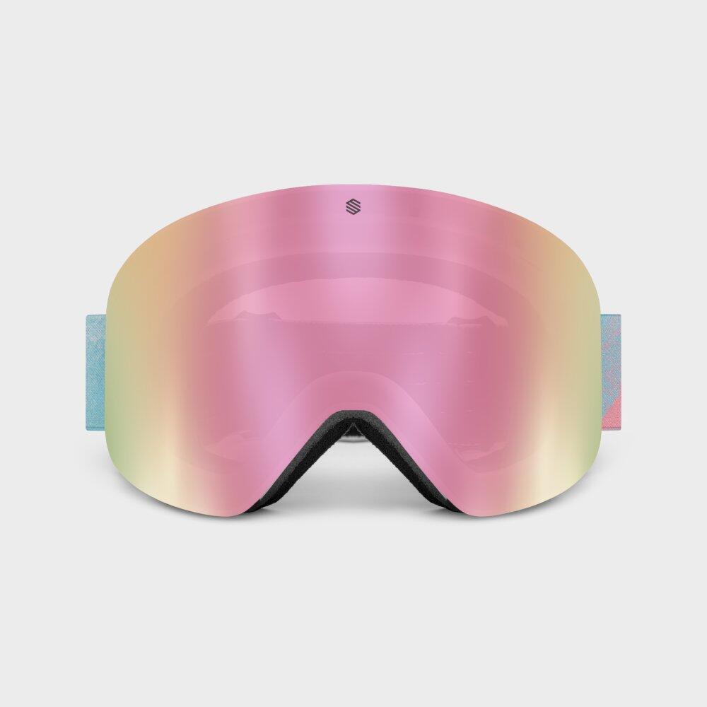 Máscara de ski para criança Desportos de inverno Crianças GX Kids Pixie Rosa 2/7