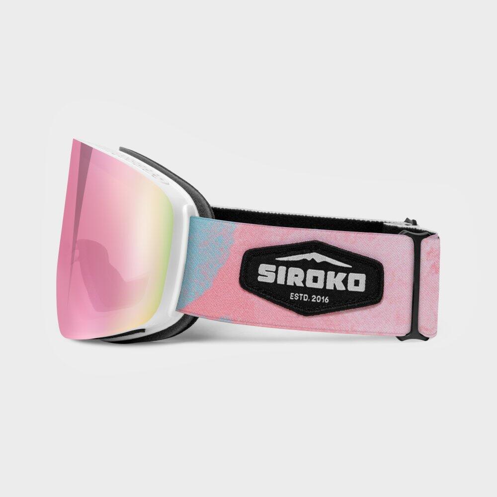 Máscara de ski para criança Desportos de inverno Crianças GX Kids Pixie Rosa 3/7