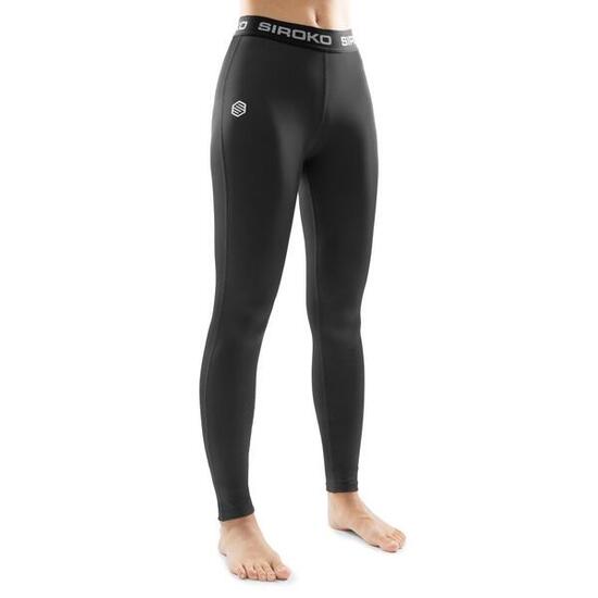 Pantaloni intimi termici da sci da donna Sport invernali Baum Nero