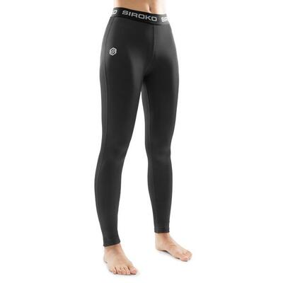 Dames wintersport ski thermobroek baum zwart