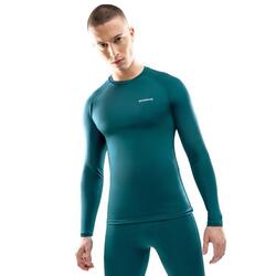 Sous-maillot thermique ski homme Sports d'hiver Chasseral Vert