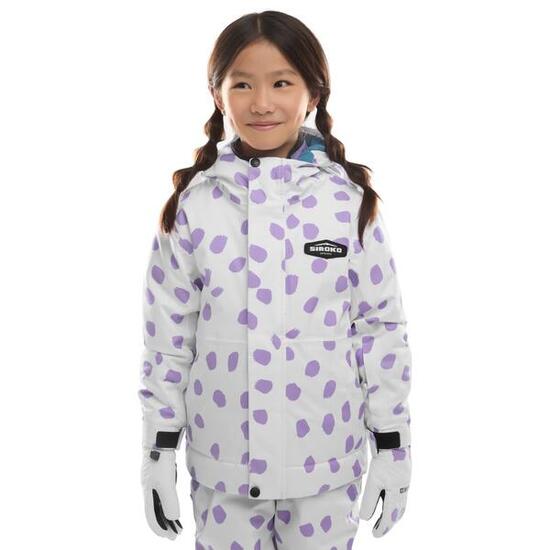 Veste snowboard fille Sports d'hiver Enfants KW1-G Fay Blanc