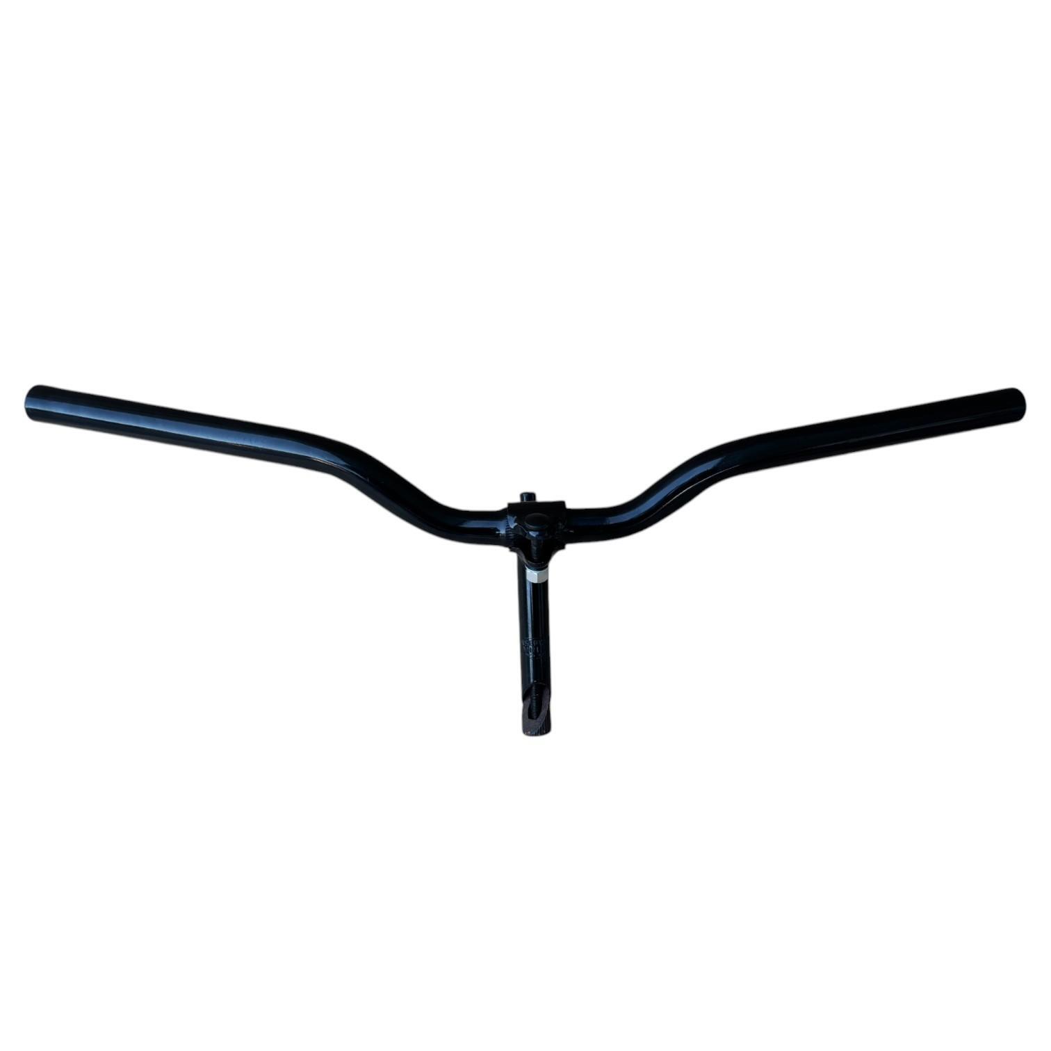 MADICKS MANUBRIO BICI ACCIAIO NERO ATTACCO + PIEGA BICICLETTA CITY BIKE 585L CITY BIKE