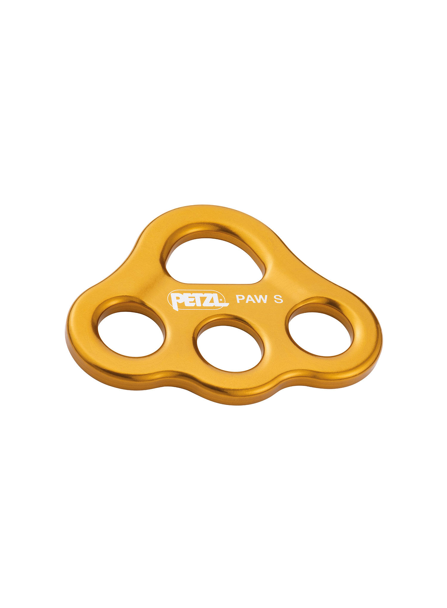 Plaque multiancrage PETZL PAW S aluminium léger 3 trous 36 kN CE NFPA 1/2