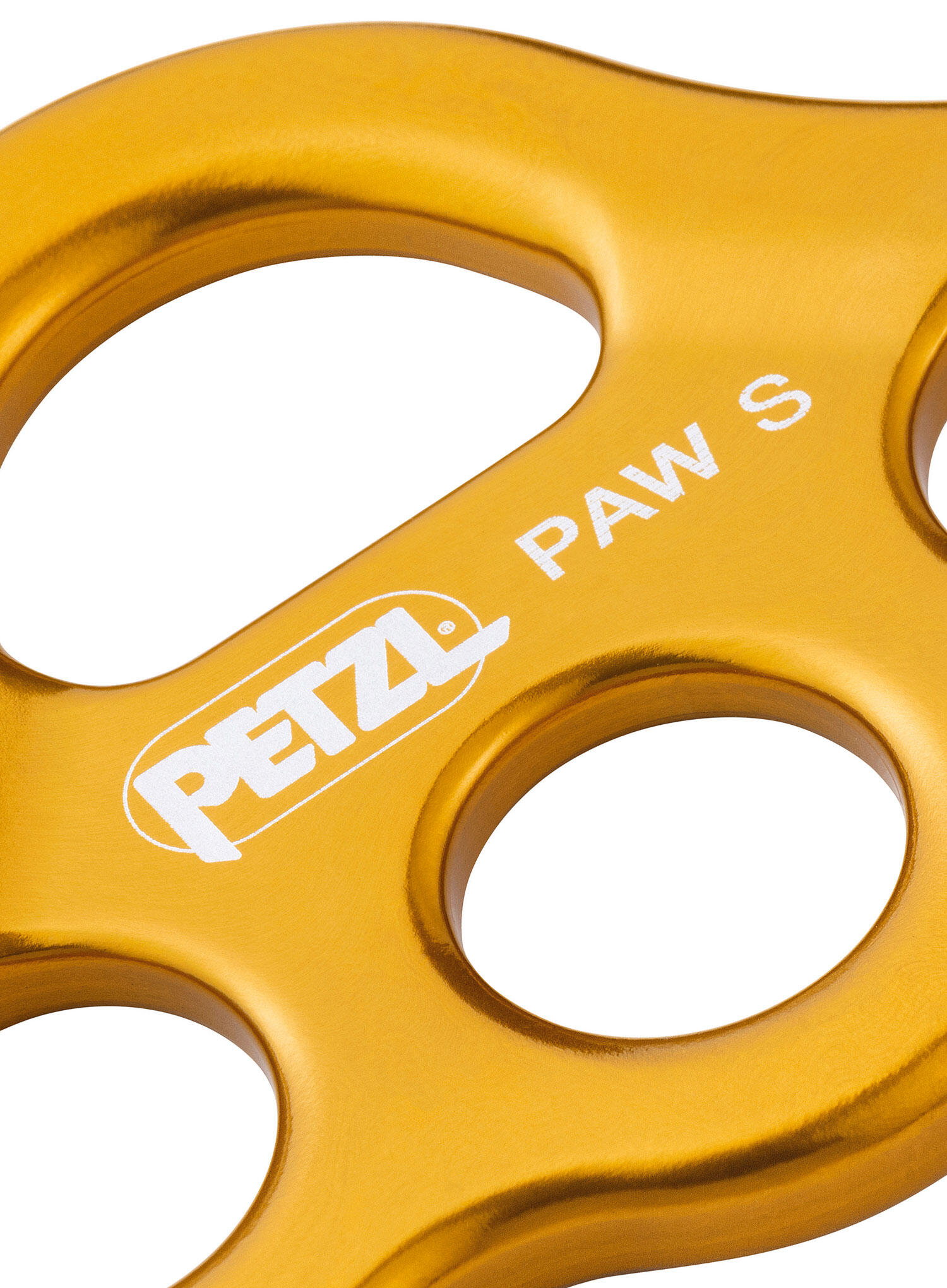 Plaque multiancrage PETZL PAW S aluminium léger 3 trous 36 kN CE NFPA 2/2