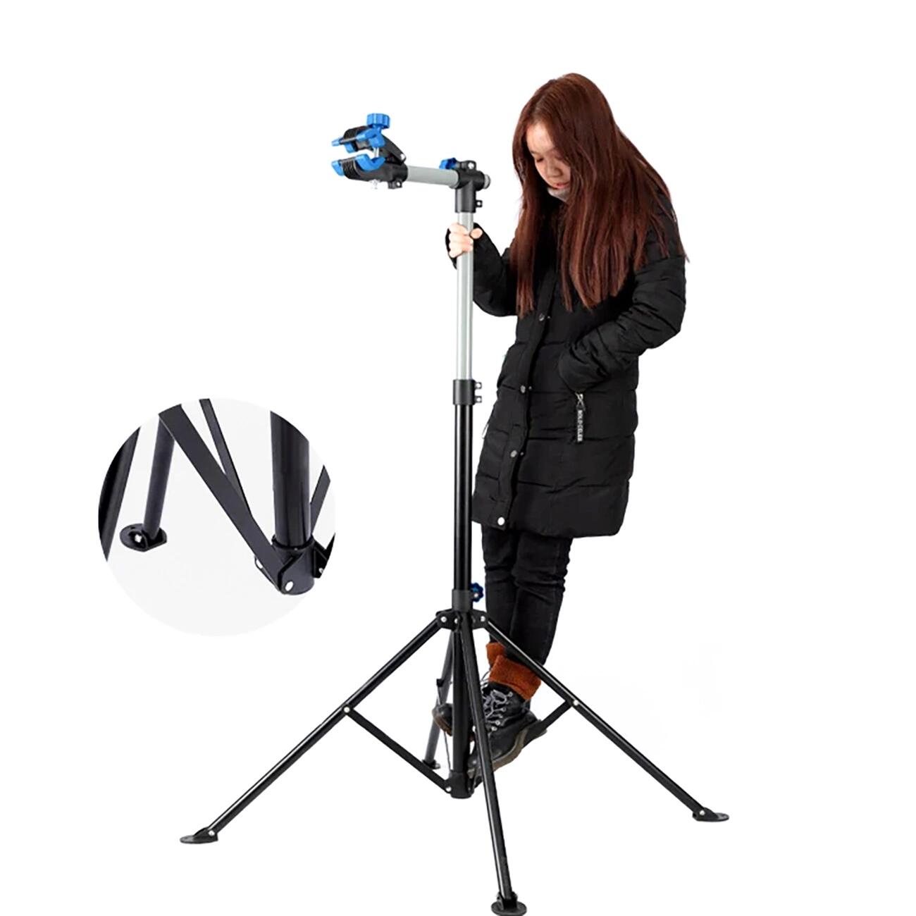 Soporte de suelo Rockbros MP-02 para bicicletas con perillas 3/7