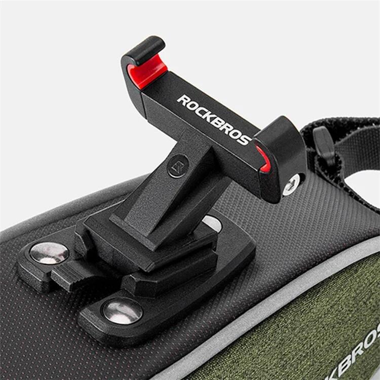 Sacoche de Selle Arrière pour Tige de Selle 0.45L - Type à Fixation par Support 2/6