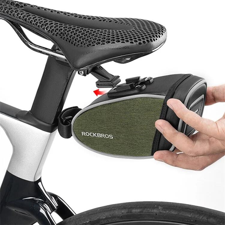 Sacoche de Selle Arrière pour Tige de Selle 0.45L - Type à Fixation par Support 3/6