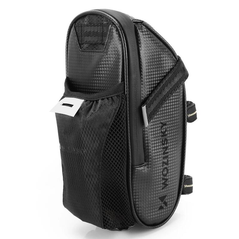 Geantă de cadru impermeabilă, compartiment sticlă apă, Negru