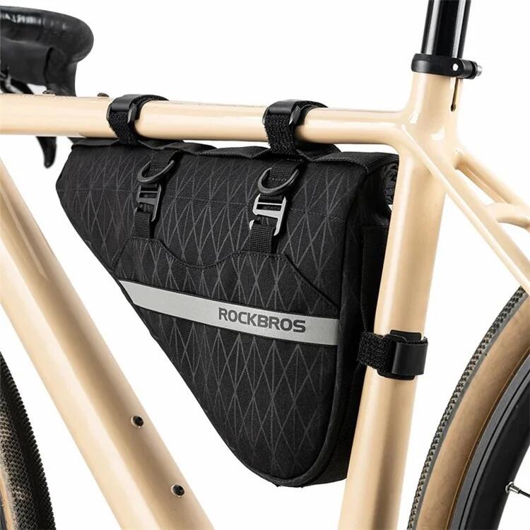 Borsa per manubrio da bicicletta 2 in 1, in poliestere 4/5