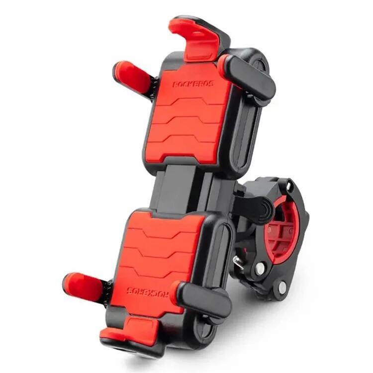 Suporte para celular de bicicleta com seis garras Rockbros
