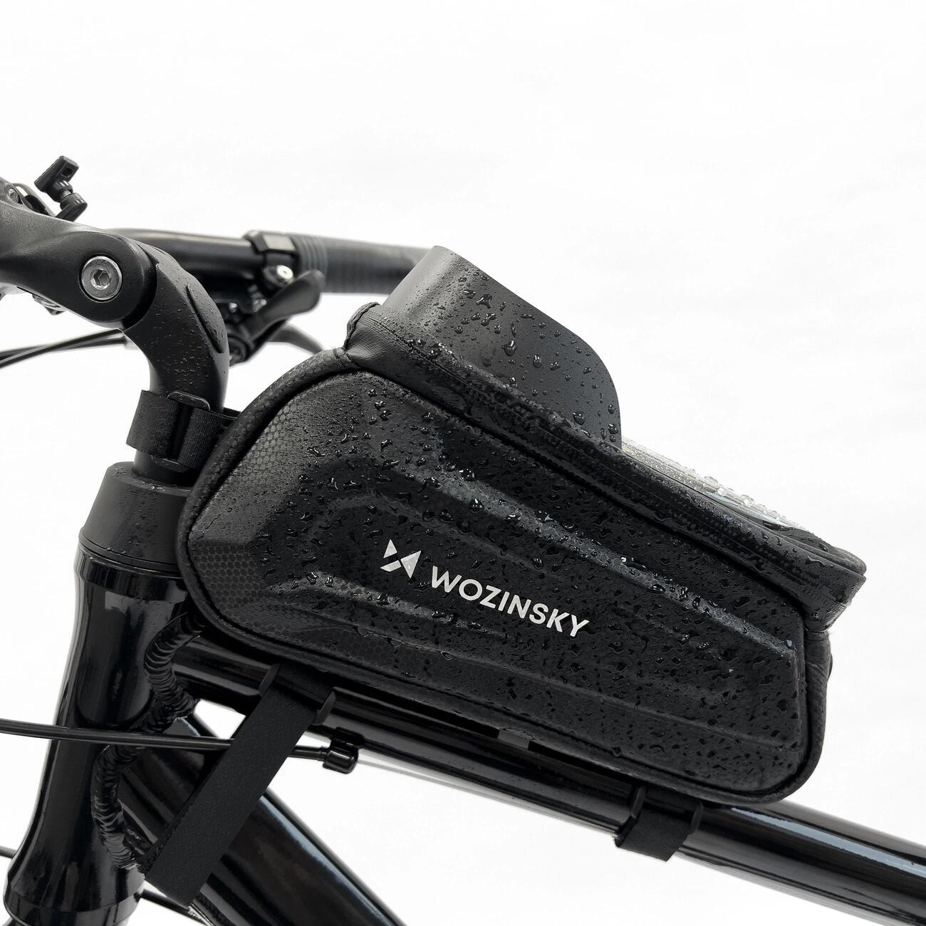 Wozinsky Rahmentasche, 1,7L, mit schwarzer Handyhülle 6/7
