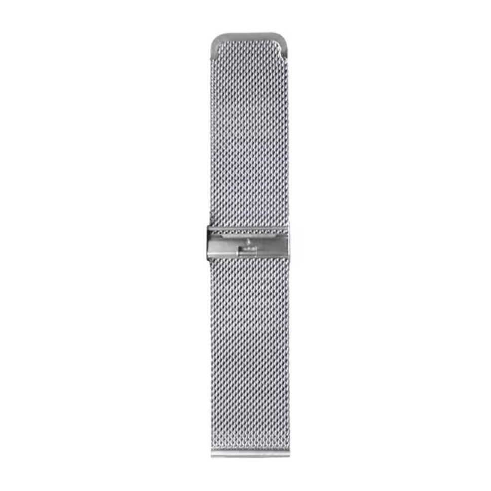 Pasek do zegarka Watchmark Srebrny mesh 22 mm