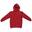 Sweatshirt Uni À Capuche Enfant Unisexe (Rouge)