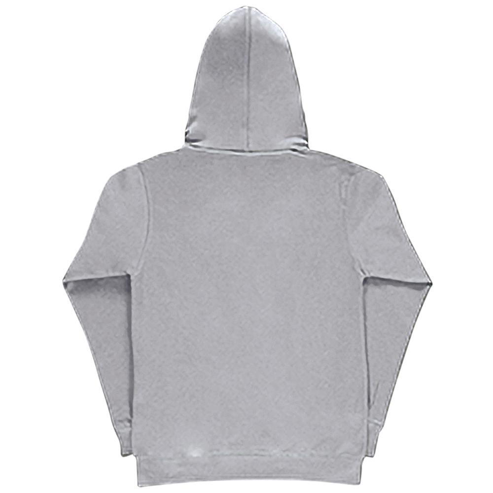 Sweatshirt Uni À Capuche Femme (Gris Clair) 2/2