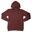 Sweatshirt Uni À Capuche Enfant Unisexe (Bordeaux)