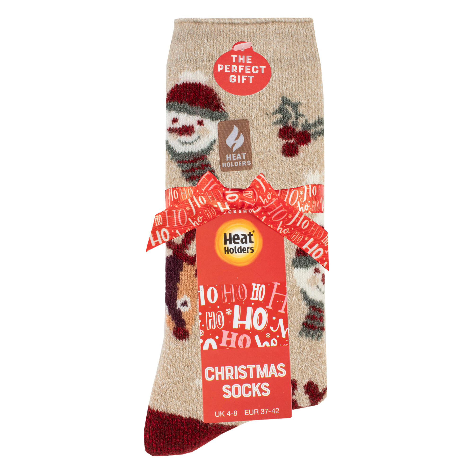 Chaussettes thermiques fantaisie de Noël Lite pour dames 2/6