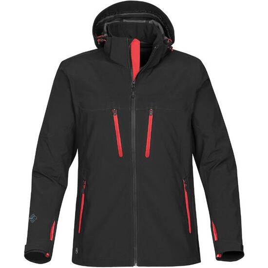 Giacca Softshell Uomo Stormtech Patrol Nero/Rosso
