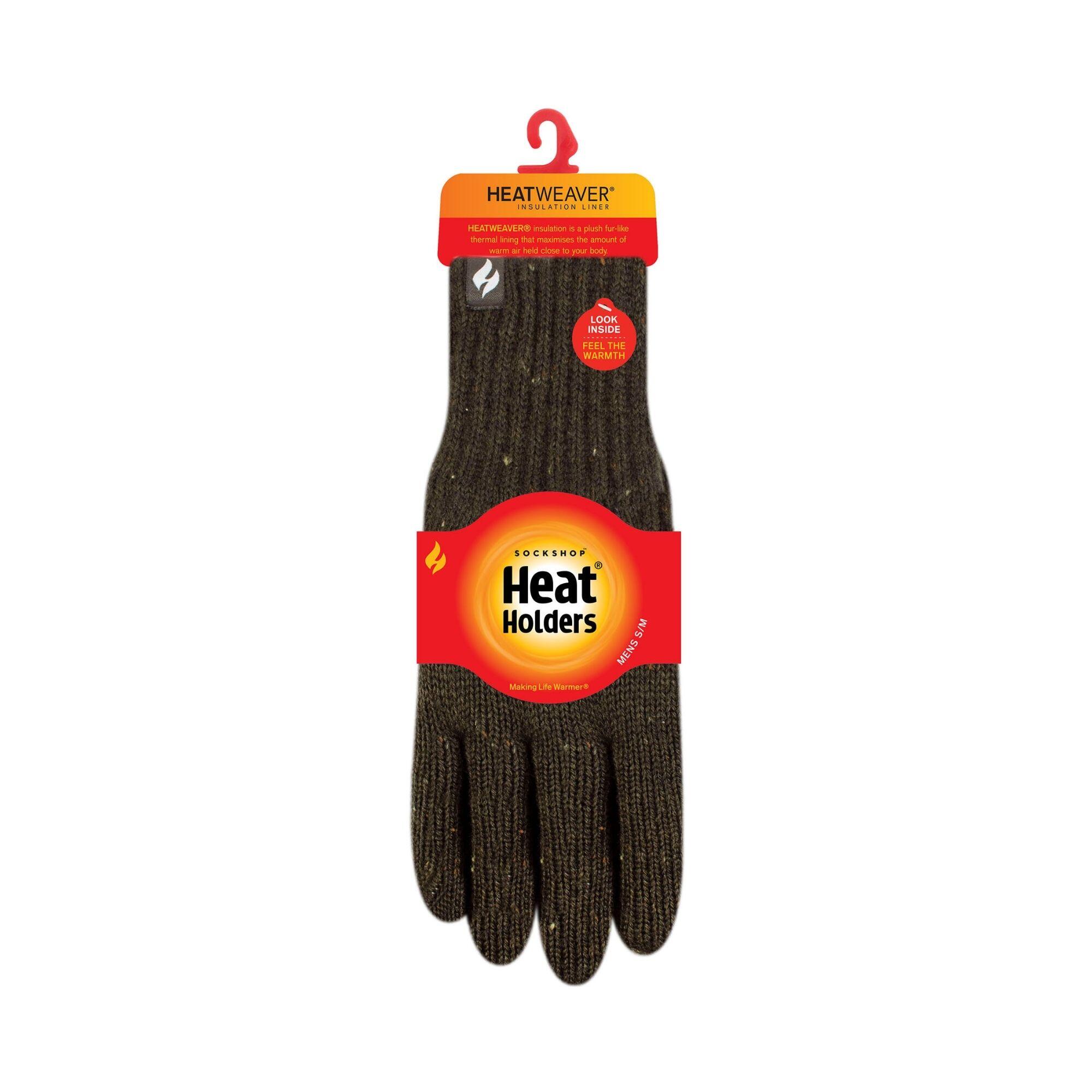 Heat Holders - Hommes Thermique Heat Weaver Câble Tricoter Gants 2.3 tog 2/6