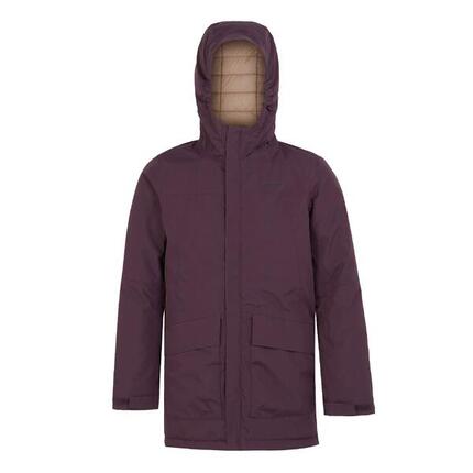 Blouson De Ski FARBANK Enfant (Prune Sombre / Taupe)