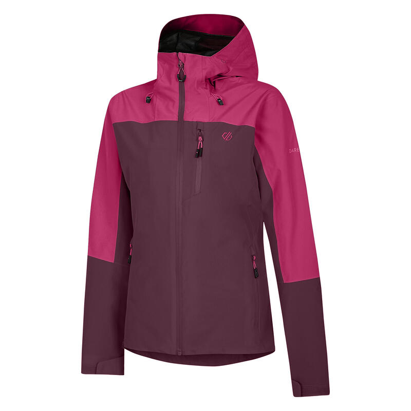 Veste Imperméable MOUNTAIN SERIES Femme (Figue / Rose Foncé)