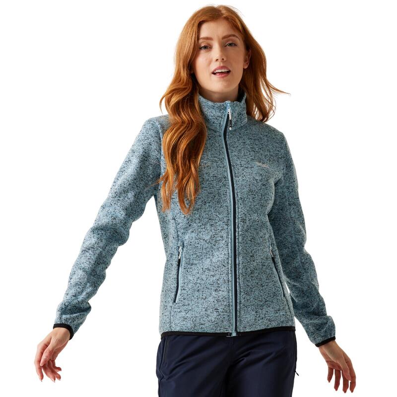 Veste Polaire NEWHILL Femme (Bleu Ciel / Bleu Marine)