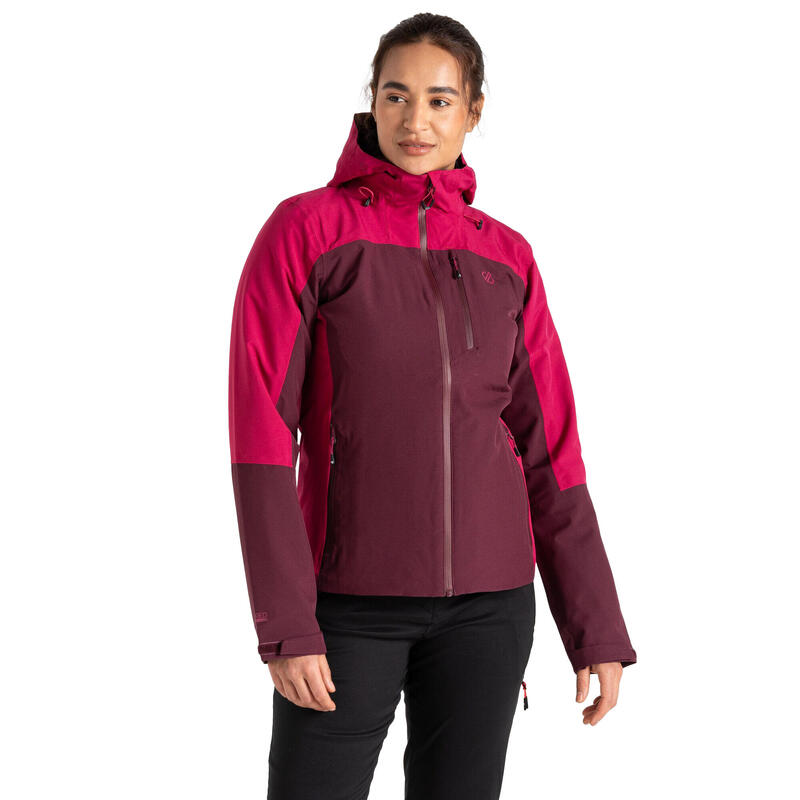 Veste Imperméable MOUNTAIN SERIES Femme (Figue / Rose Foncé)