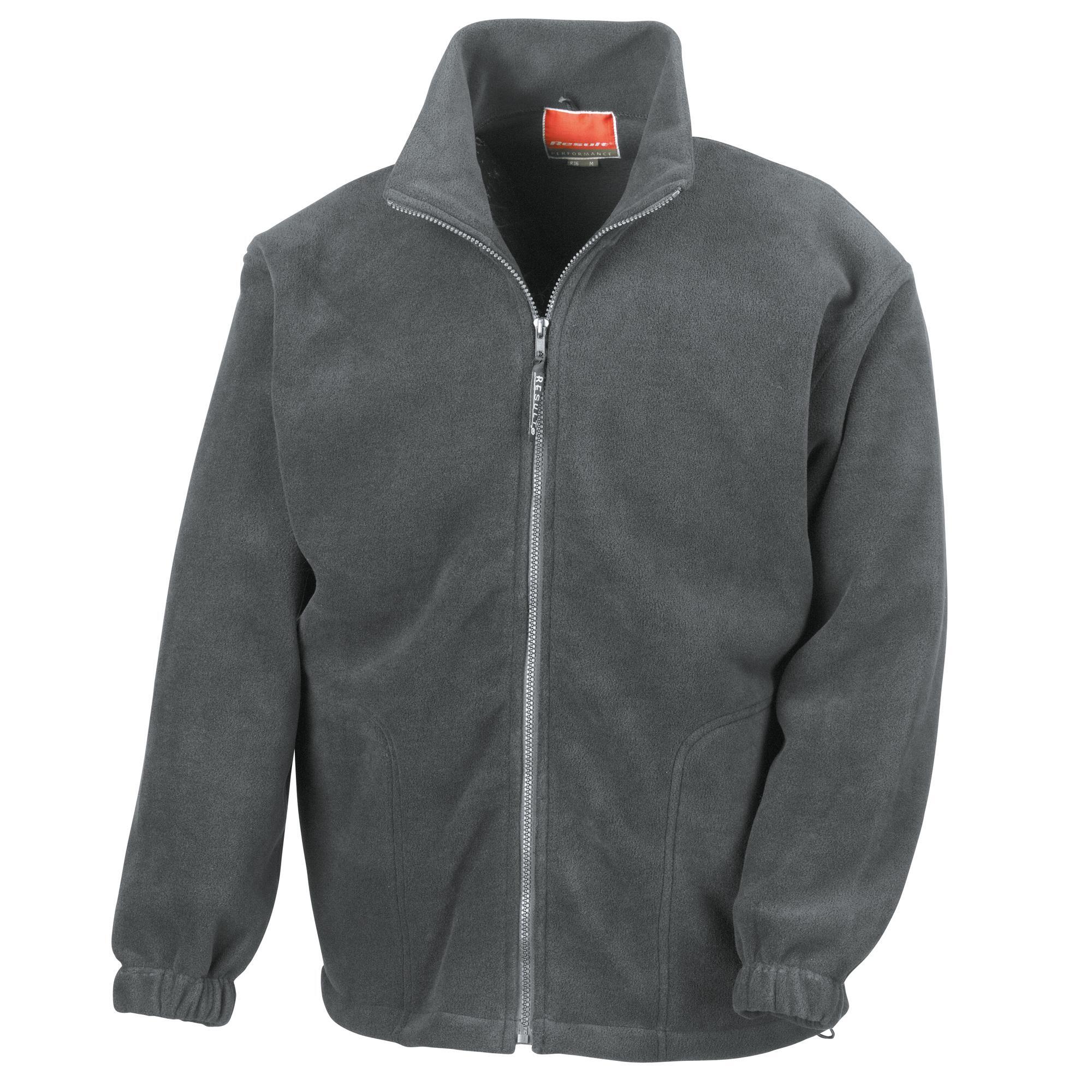 Core Veste Polaire Antiboulochage Homme (Gris) 2/3