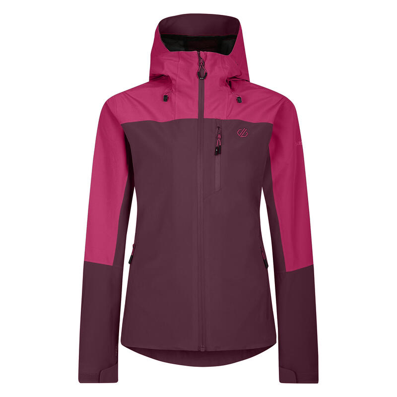 Veste Imperméable MOUNTAIN SERIES Femme (Figue / Rose Foncé)