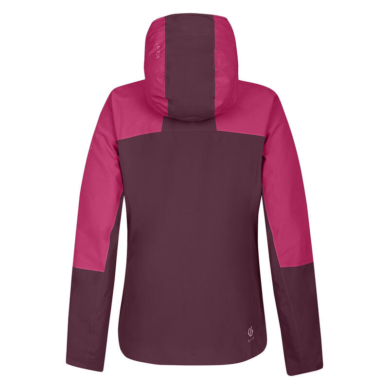 Veste Imperméable MOUNTAIN SERIES Femme (Figue / Rose Foncé)