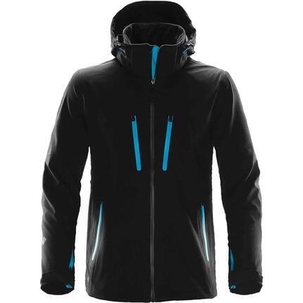 Veste Softshell PATROL Homme (Noir / Rouge Vif)