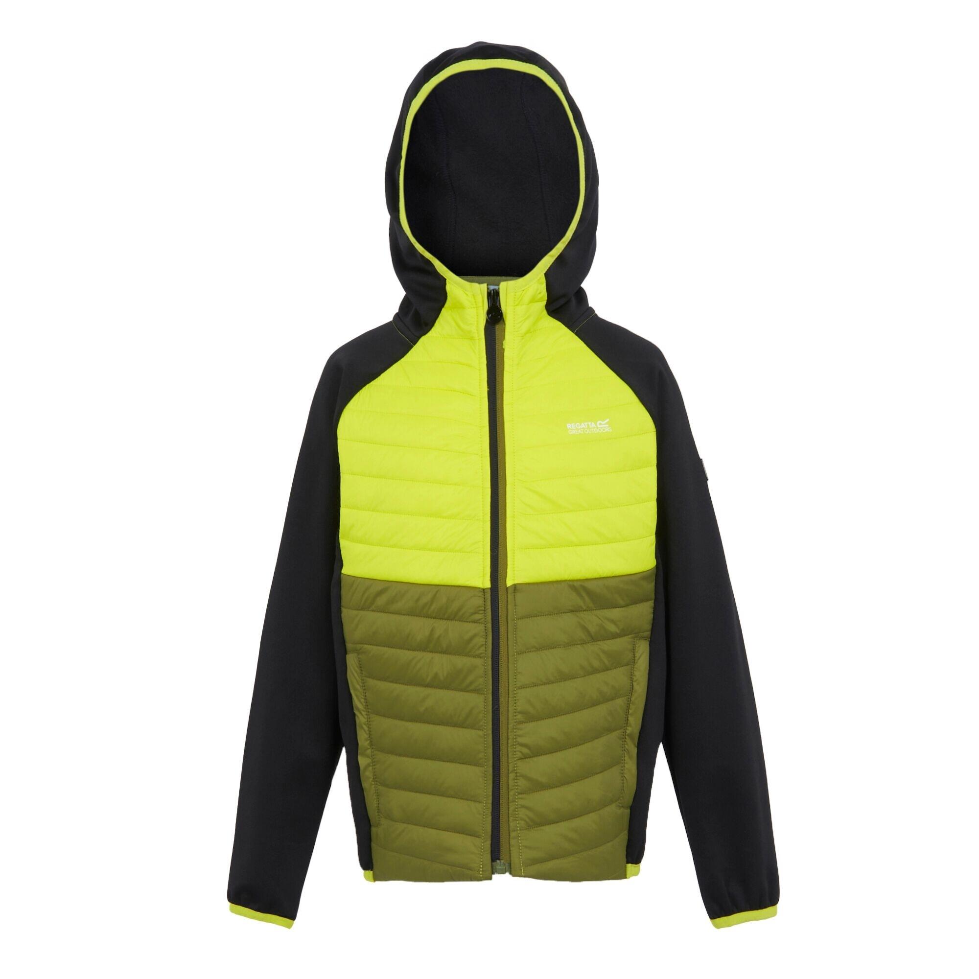 black / lime yellow