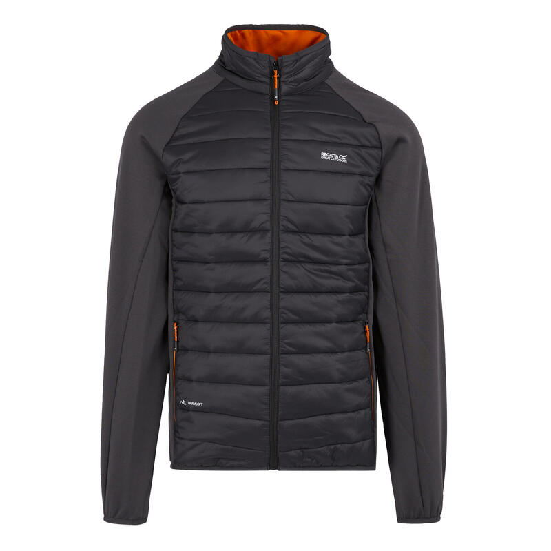 Veste Hybride CLUMBER Homme (Cendre / Orange Sombre)