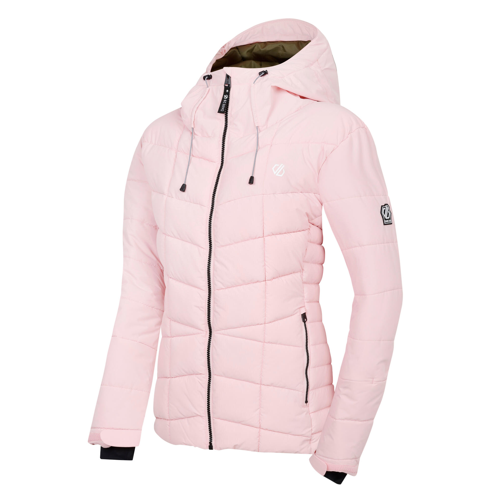 Womens/Ladies Blindside Ski Jacket (Crystal Rose) 3/5