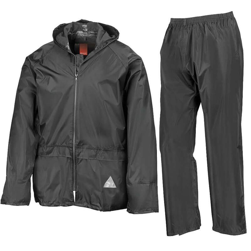 Ensemble Veste Et Pantalon Imperméables Homme (Noir)