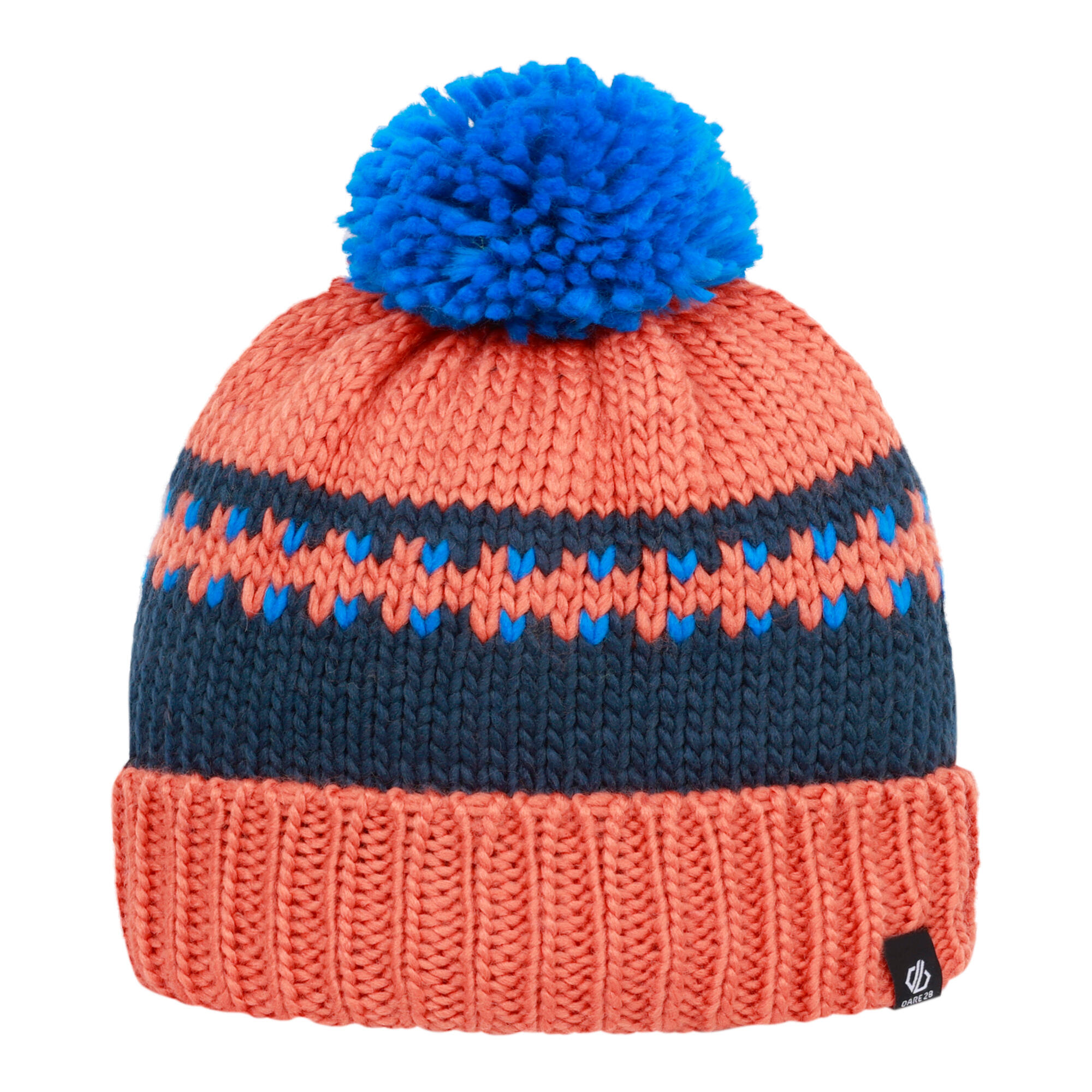 Cappello A Cuffia Pon Pon Bambini Dare 2B Boffin II Arancio Fretta Moonlight 2/4