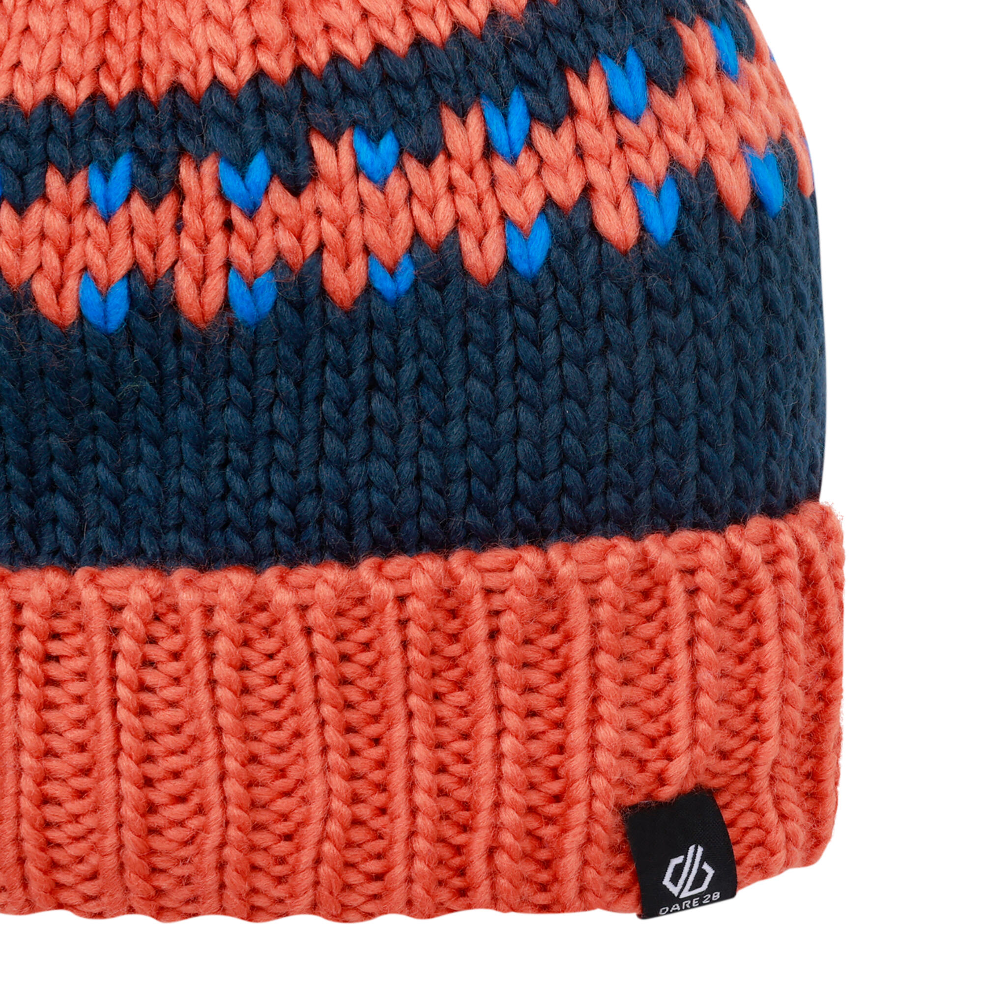 Cappello A Cuffia Pon Pon Bambini Dare 2B Boffin II Arancio Fretta Moonlight 3/4