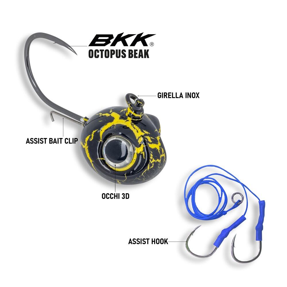 Esca artificiale AKAMI KOMODO BALL BLACK | SINKING | GR 200 3/5