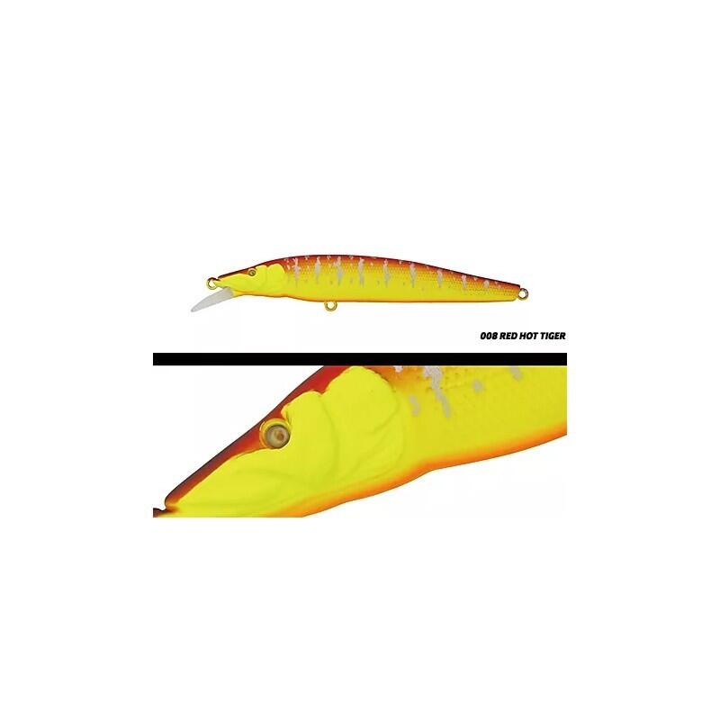 ADUSTA Hard Baits ADUSTA JERK SPIKER 130 |MM 130 |COLOR RED HOT TIGER