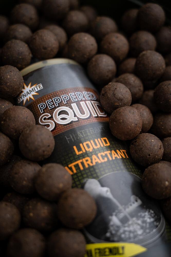 Boilies Dynamite Baits Peppered Squid Liquid 4/4