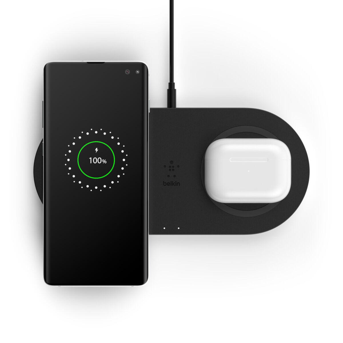 Caricabatterie Senza Fili Smartphone Qi Belkin WIZ002VFBK 2/3
