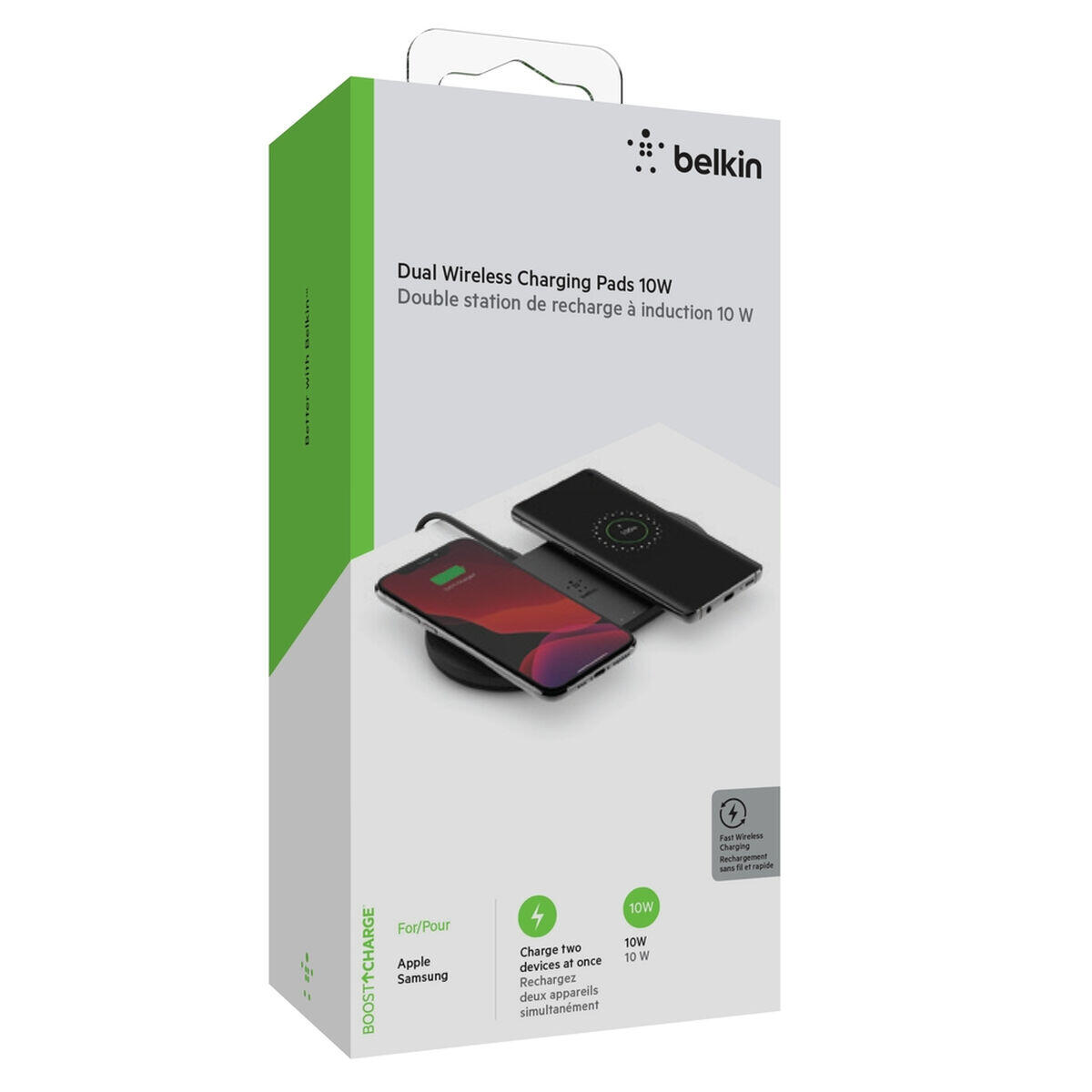 Caricabatterie Senza Fili Smartphone Qi Belkin WIZ002VFBK 3/3
