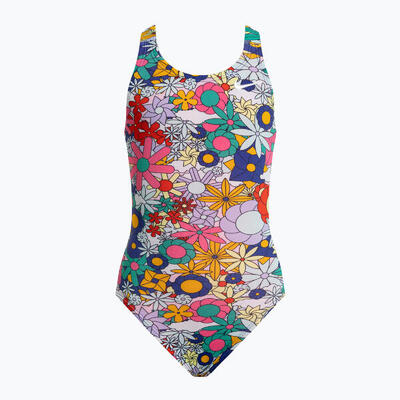 Nike multiple print fastback zwempak uit één stuk voor kinderen