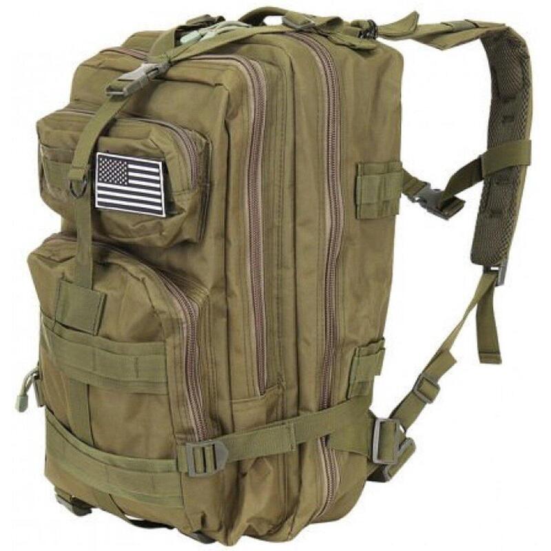 Sac à dos Hommes Dames XL 38 Litre Survival Militaire Tactical