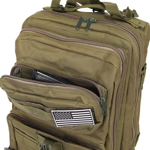 Sac à dos Hommes Dames XL 38 Litre Survival Militaire Tactical