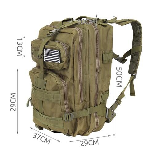 Mochila de 38 litros para senderismo y actividades al aire libre XL 7/7